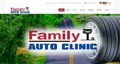 Desktop Screenshot of familyautoclinic.com
