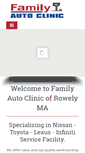 Mobile Screenshot of familyautoclinic.com